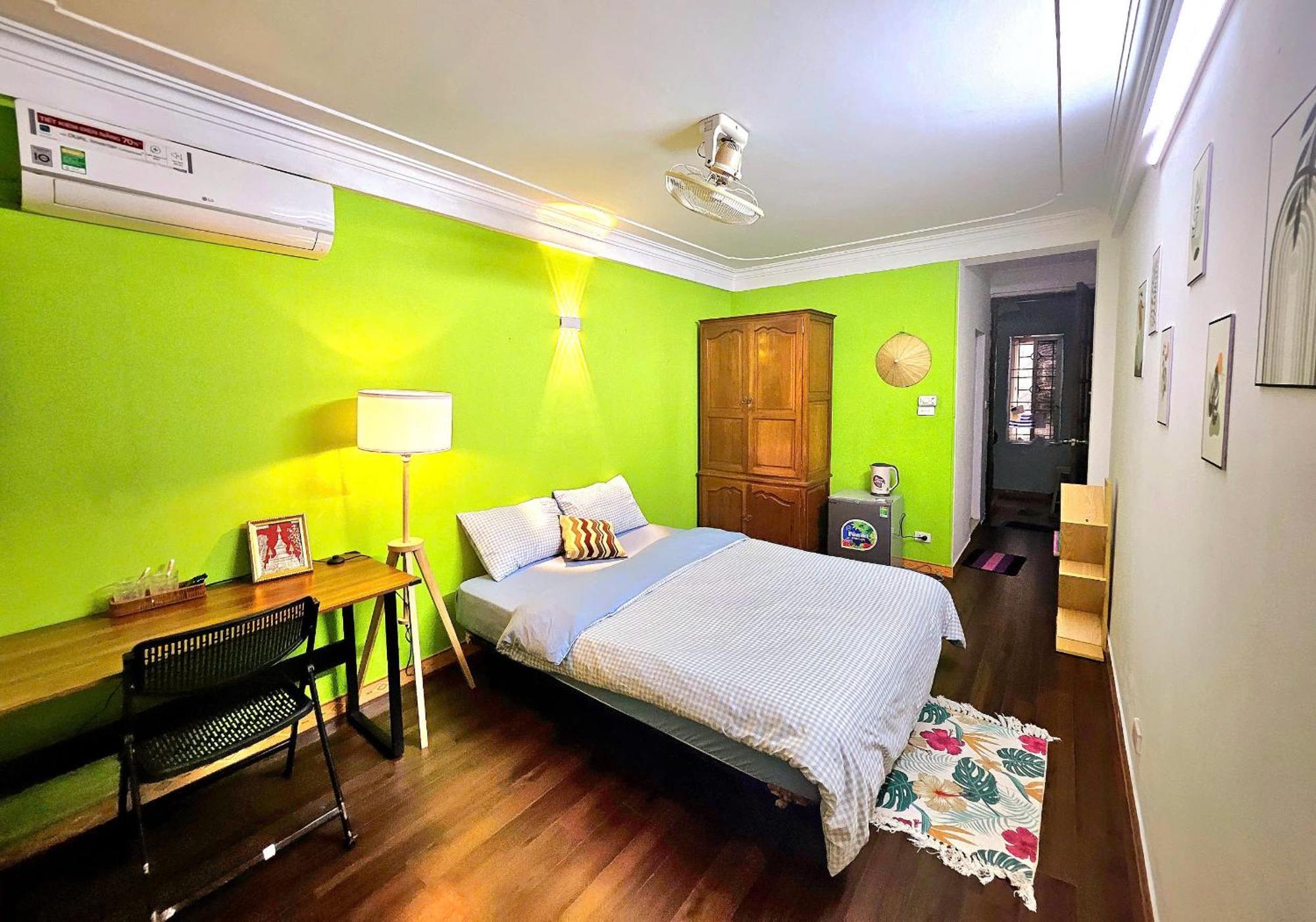 Rainbow Homestay - No 8 Alley 18B Tong Dan Hanoi Exterior foto
